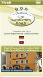 Mobile Screenshot of gasthof-bayerwald.de